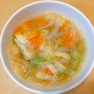 プチプチ海藻麺の味噌汁✰